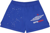 Sp5der Pro Track Double Layer Short Blue