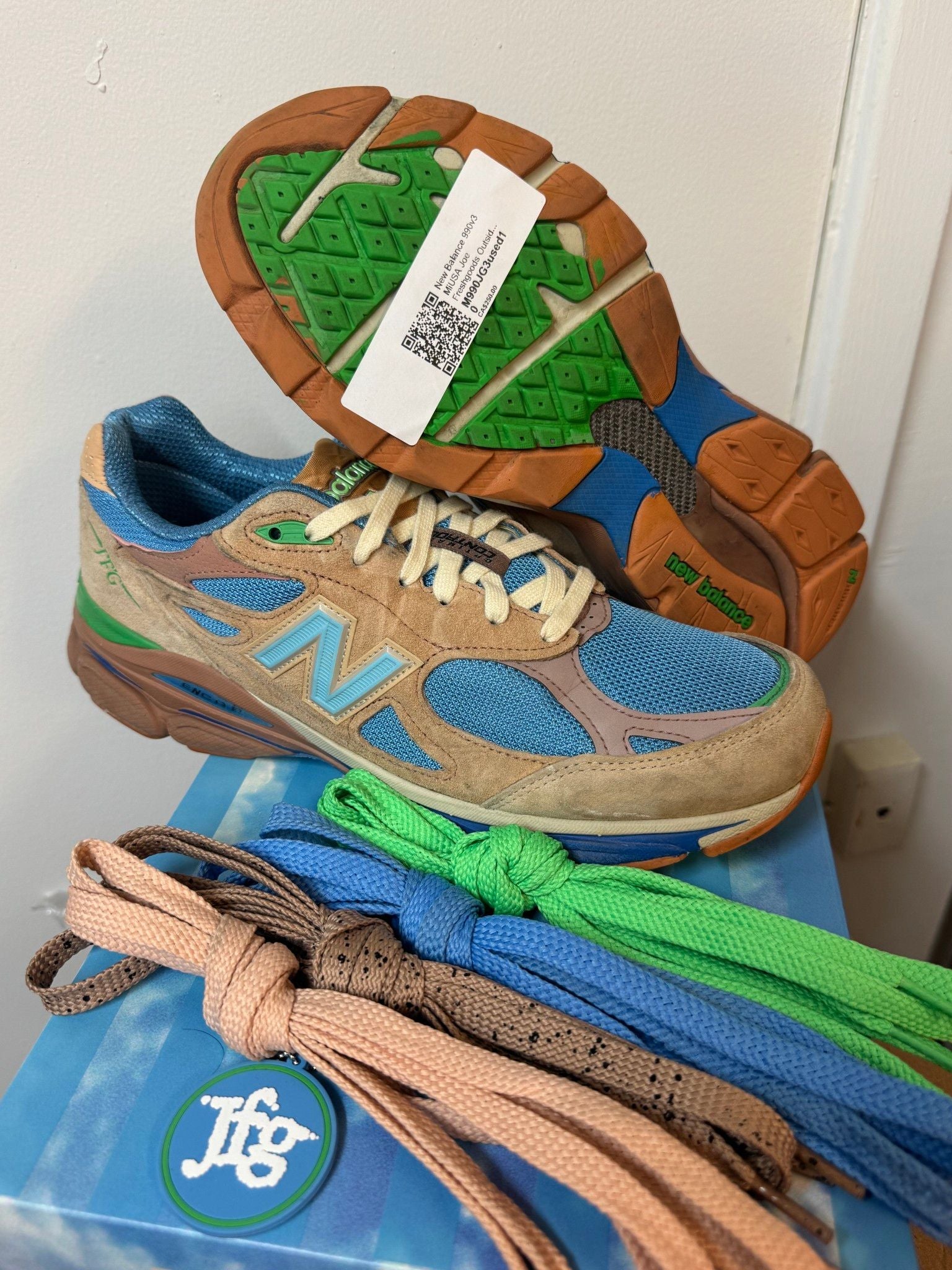 New Balance 990v3 MiUSA Joe Freshgoods Outside Clothes - Pre-Owned Size 10