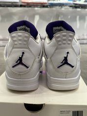 Jordan 4 Retro Metallic Purple - Pre-Owned Size 8.5