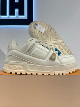 Louis Vuitton LV Trainer Maxi White - Lightly Used Size 9