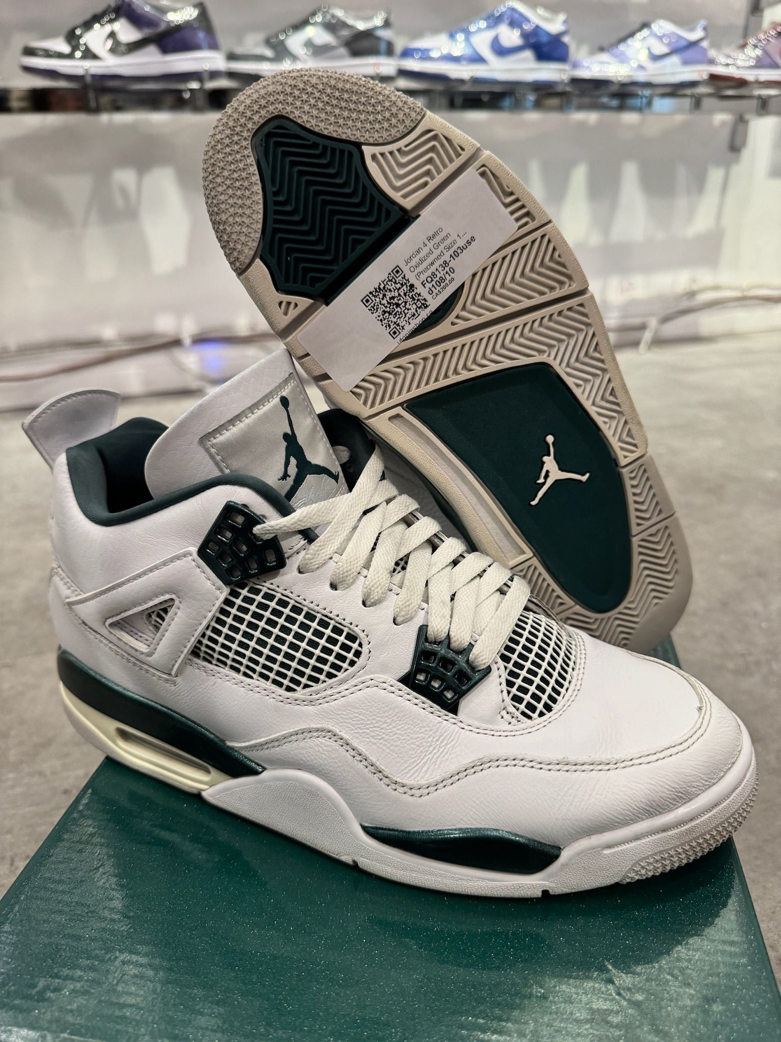 Jordan 4 Retro Oxidized Green - Pre-Owned Size 10