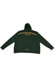 Chrome Hearts Military Green Orange Shoulder Logo Hoodie - Pre-Owned Size XL