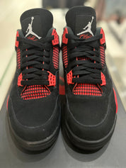 Jordan 4 Retro Red Thunder (Preowned Size 10) - Pre-Owned
