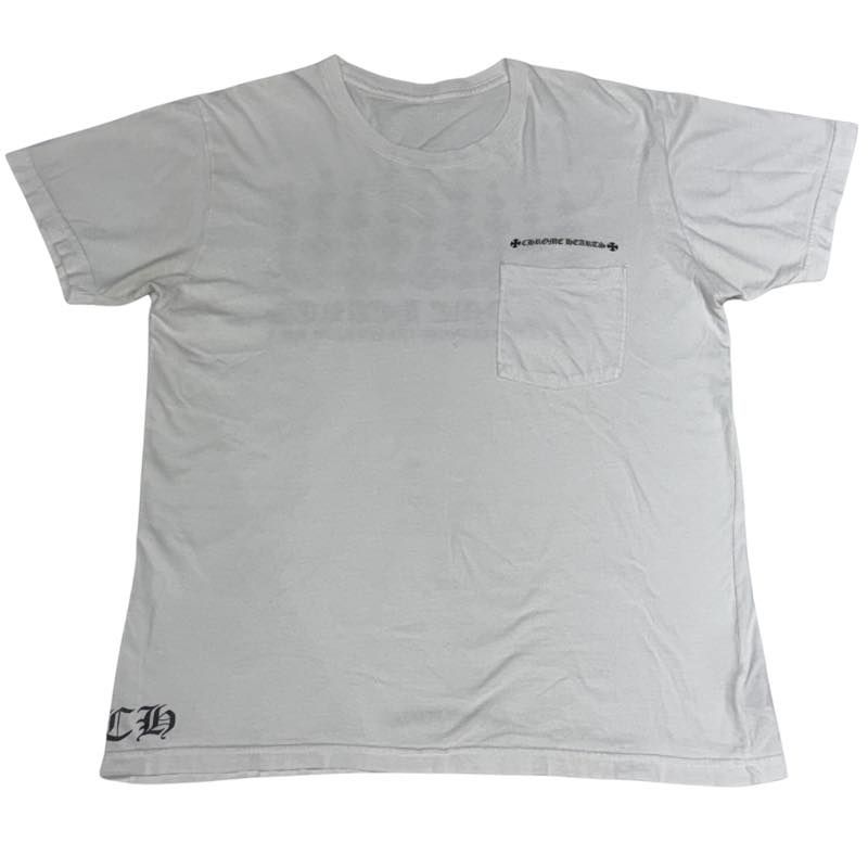 Chrome Hearts Hollywood T-Shirt White - Pre-Owned Size M
