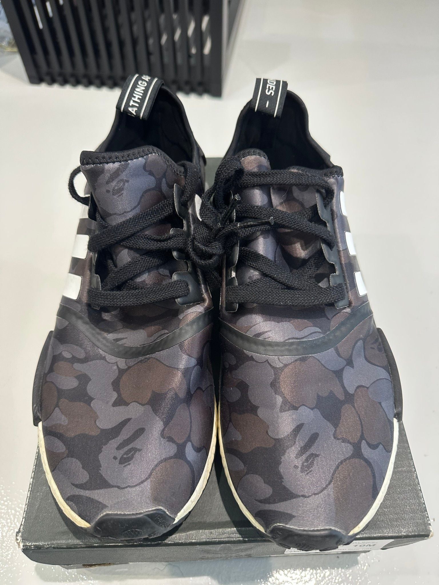 Adidas NMD R1 Bape Black Camo - Pre-Owned Size 10