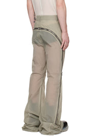 Rick Owens Grey Bolan Banana Trousers