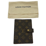 Louis Vuitton Small Ring Agenda Cover Brown - Pre-Owned