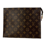 Louis Vuitton Poche Toilette GM Brown - Lightly Used