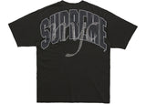 Supreme Rhinestone Script S/S Top Black