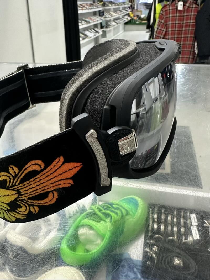 Chrome Hearts Silver Morning Ski Goggles Black Gradient - Lightly Pre-Owned