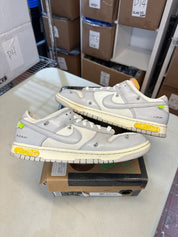 Nike Dunk Low Off-White Lot 6 (No Rope Laces) - Pre-Owned Size 12