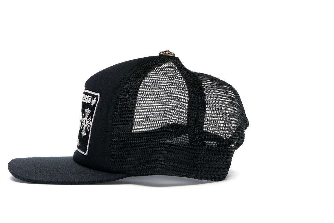 Chrome Hearts CH Las Vegas Trucker Hat Black/Black