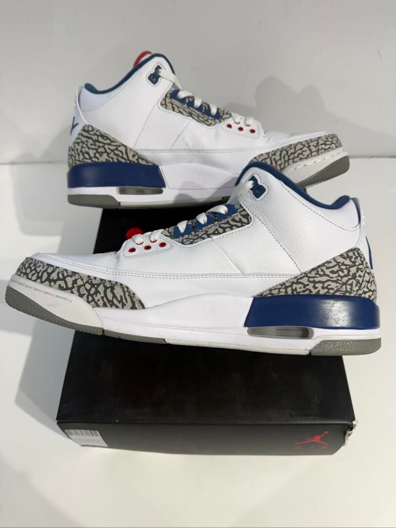 Jordan 3 Retro OG True Blue (2016) - Lightly Used Size 13