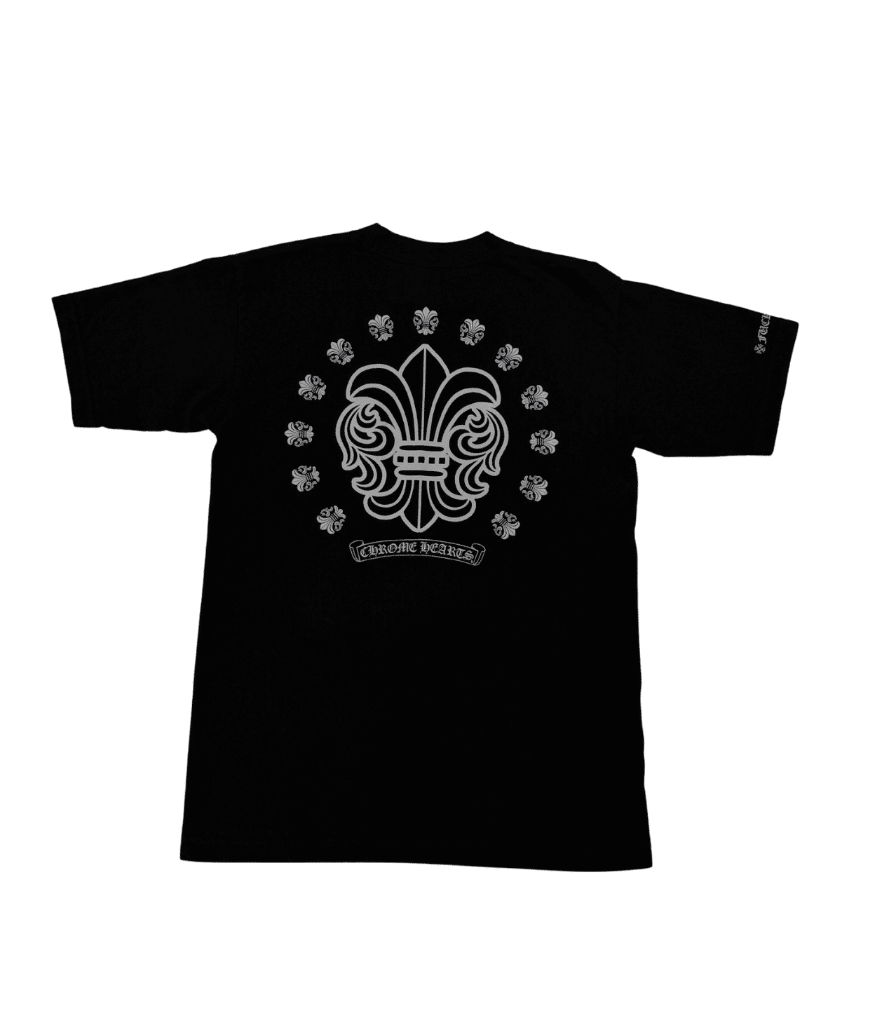 Vintage Chrome Hearts Fleur Emblem T-Shirt Black