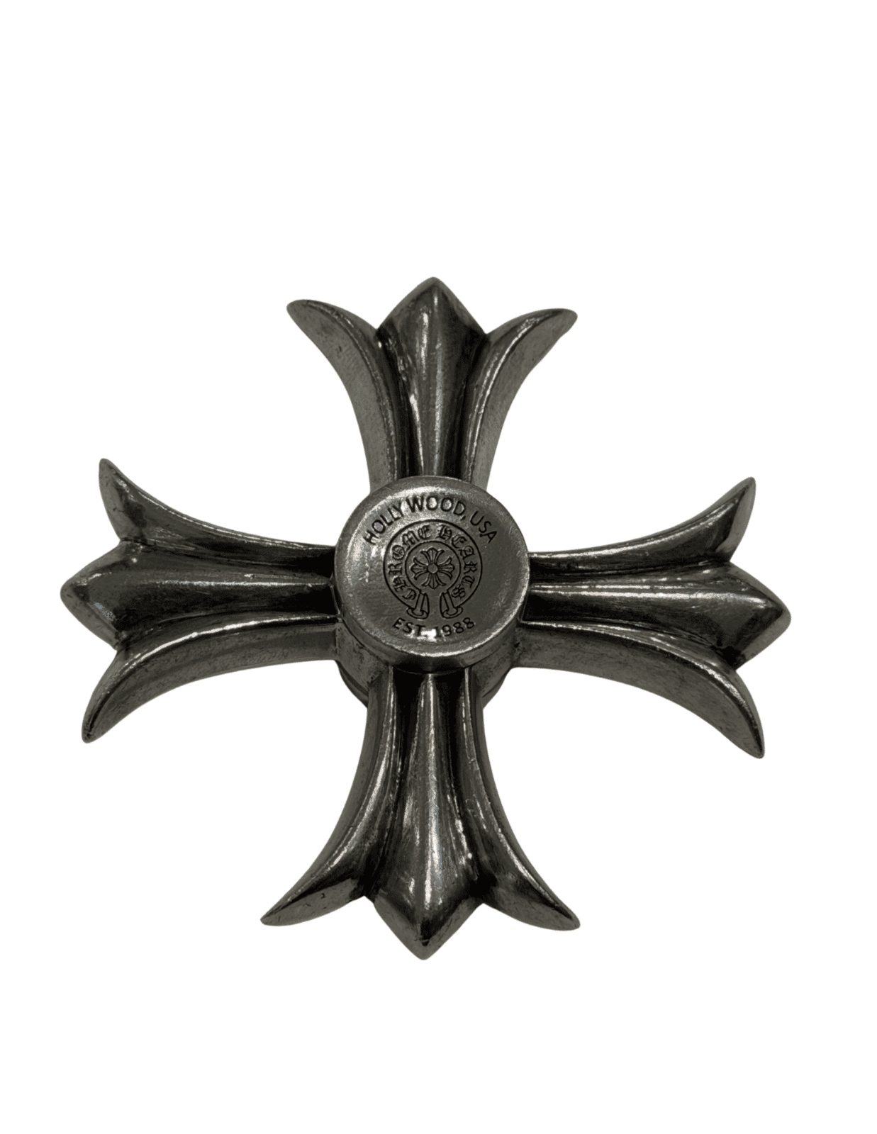 Chrome Hearts Silver Fidget Spinner - Gently Used