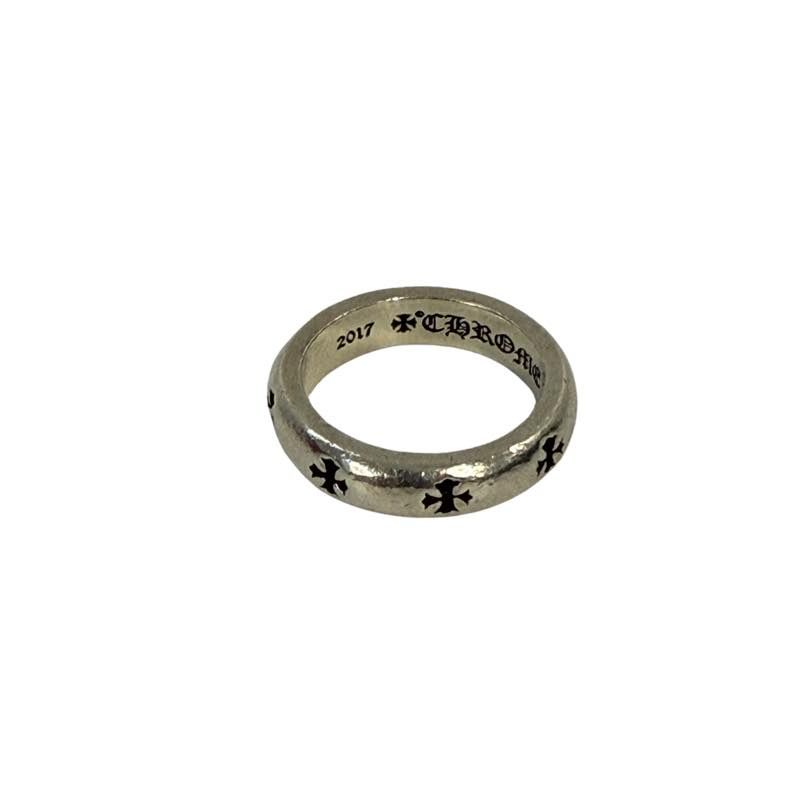 Chrome Hearts Negative CH Plus Band Ring - Lightly Pre-Owned