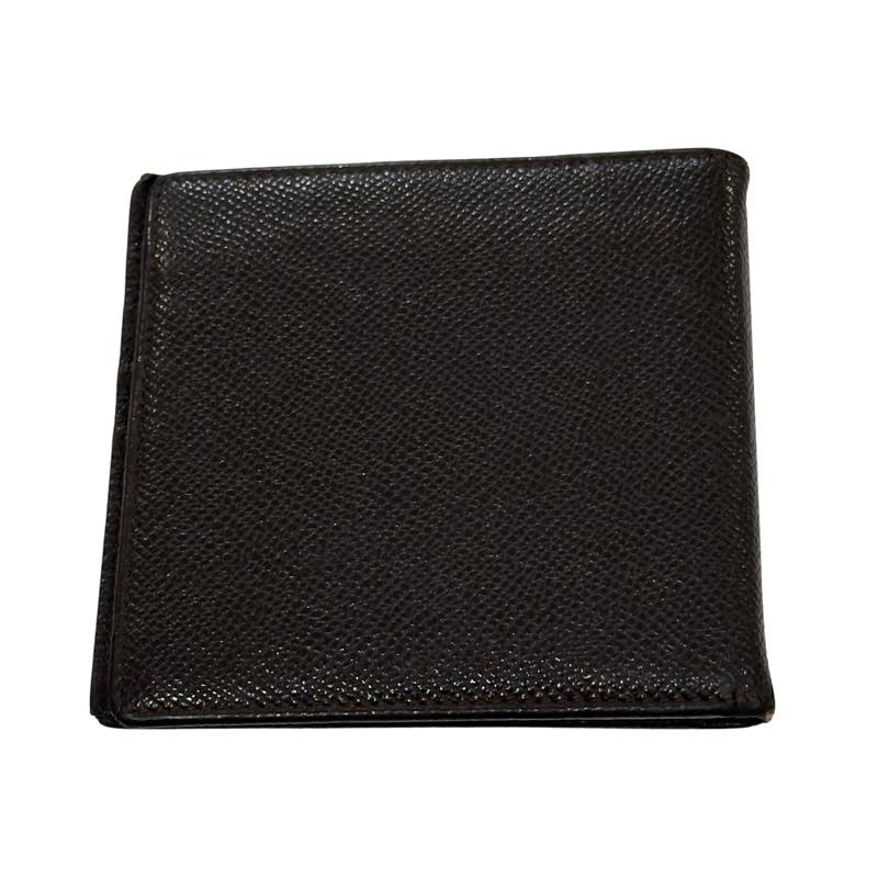 Bulgari Bvlgari Bifold Wallet w/ Clip Brown - Pre-Owned