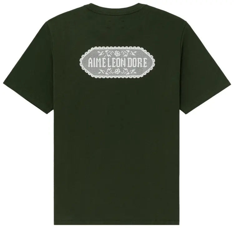 Aime Leon Dore Printed Lace Tee Kombu Green