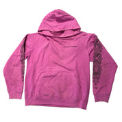 Chrome Hearts Matty Boy Spider Web Hoodie Purple (Preowned Size L) - Pre-Owned