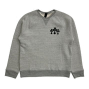 Chrome Hearts Triple Cross Nylon CH Logo Crewneck Grey