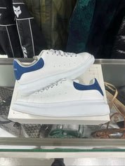 Alexander McQueen Oversized Sneaker White Paris Blue - Gently Pre-Owned Size 10