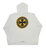 Chrome Hearts Yellow CH Plus Stamp Hollywood Hoodie White