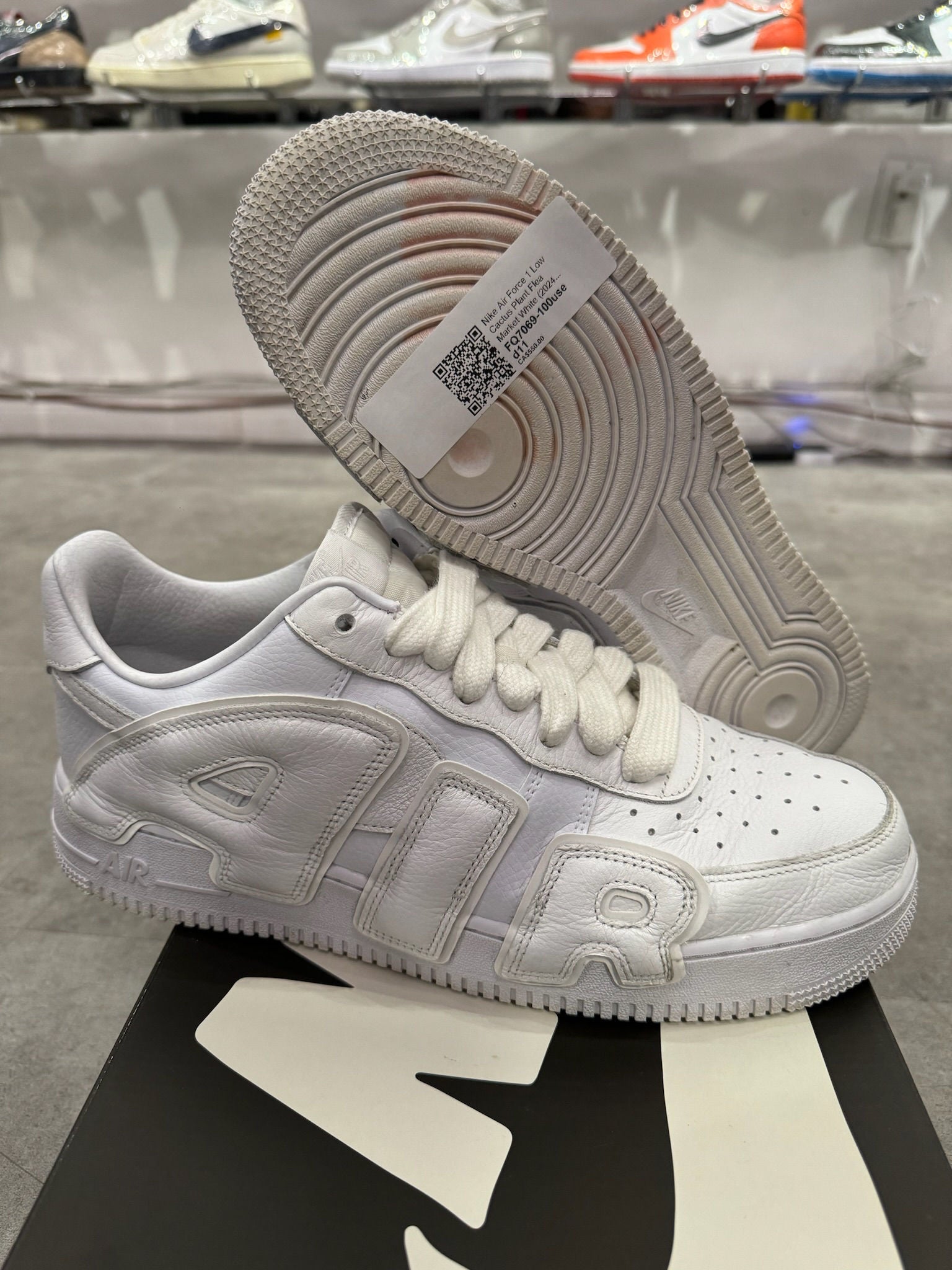 Nike Air Force 1 Low Cactus Plant Flea Market White (2024) - Pre-Owned Size 11M