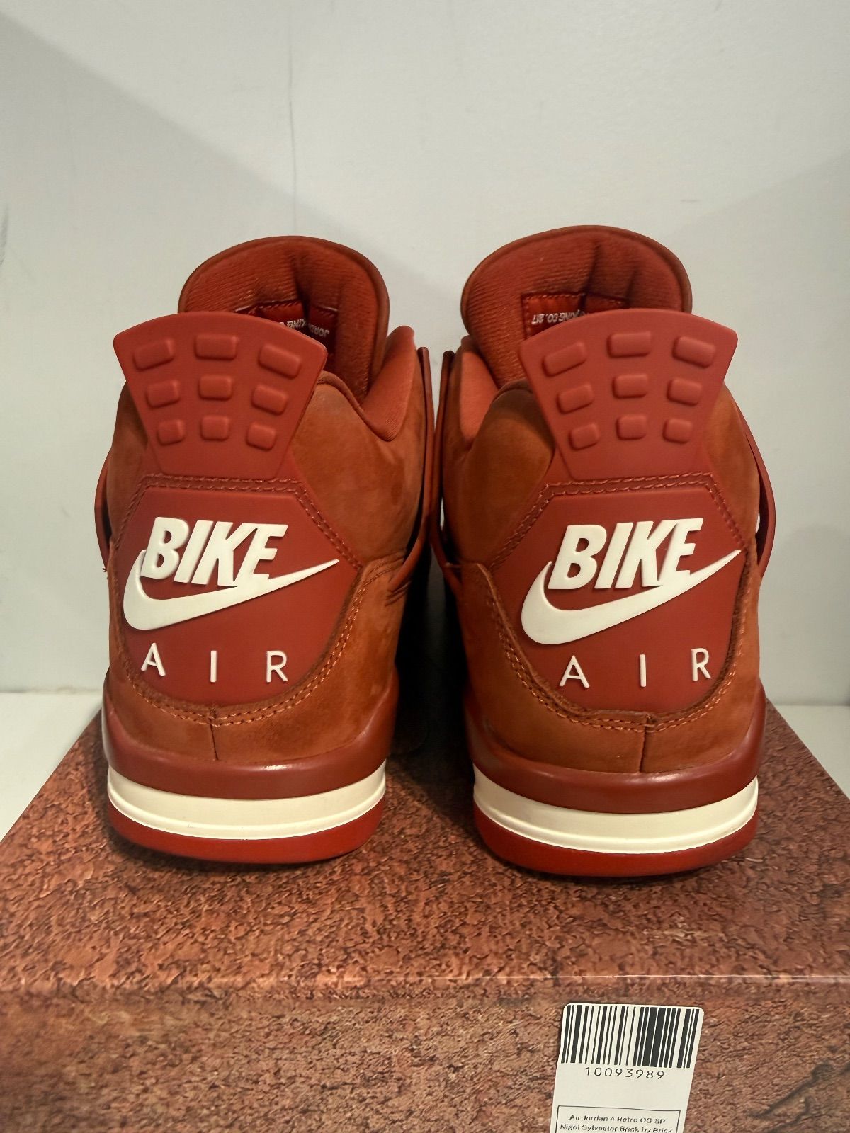 Air Jordan 4 Retro OG SP Nigel Sylvester Brick by Brick - Lightly Pre-Owned Size 9