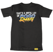 That's A Awful Lot Of Road Runnin Shirt Black