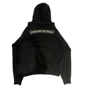 Chrome Hearts Scroll Logo Hoodie Black (Preowned Size L) - Pre-Owned