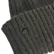 Moncler Ribbed-Knit Wool Beanie Black - Pre Owned