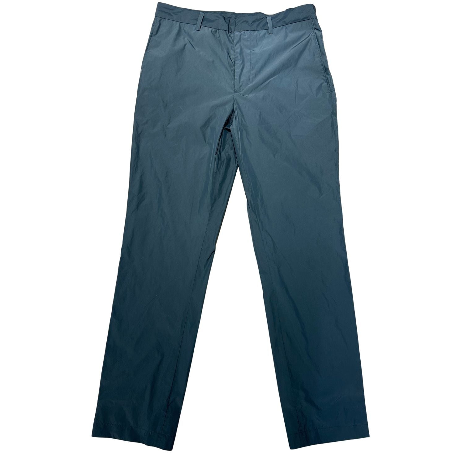 Prada Nylon Travel Pants Grey (Preowned Size S) - Pre-Owned