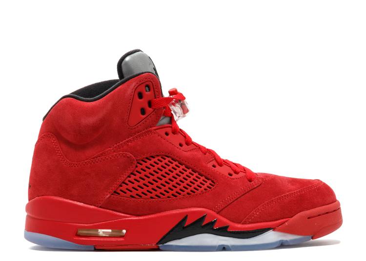 Jordan 5 Retro Red Suede - Pre-Owned Size 10.5