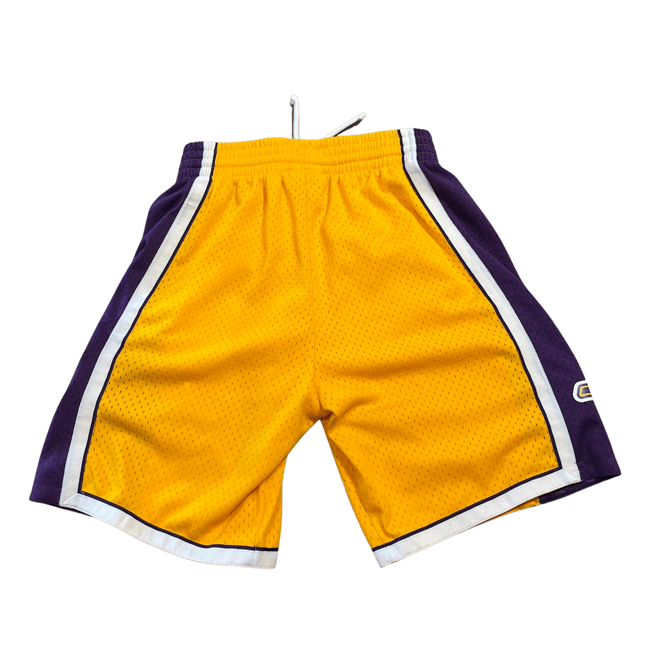 Mitchell & Ness Gold Los Angeles Lakers Swingman Mesh Shorts