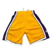 Mitchell & Ness Gold Los Angeles Lakers Swingman Mesh Shorts
