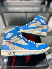 Jordan 1 Retro High Off-White University Blue - Pre-Owned Size 9.5