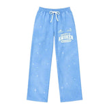 Awoken Dreams V5 Rhinestone Sweatpants Blue