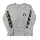 Chrome Hearts Floral Horseshoe L/S T-shirt White - Pre-Owned Size XL