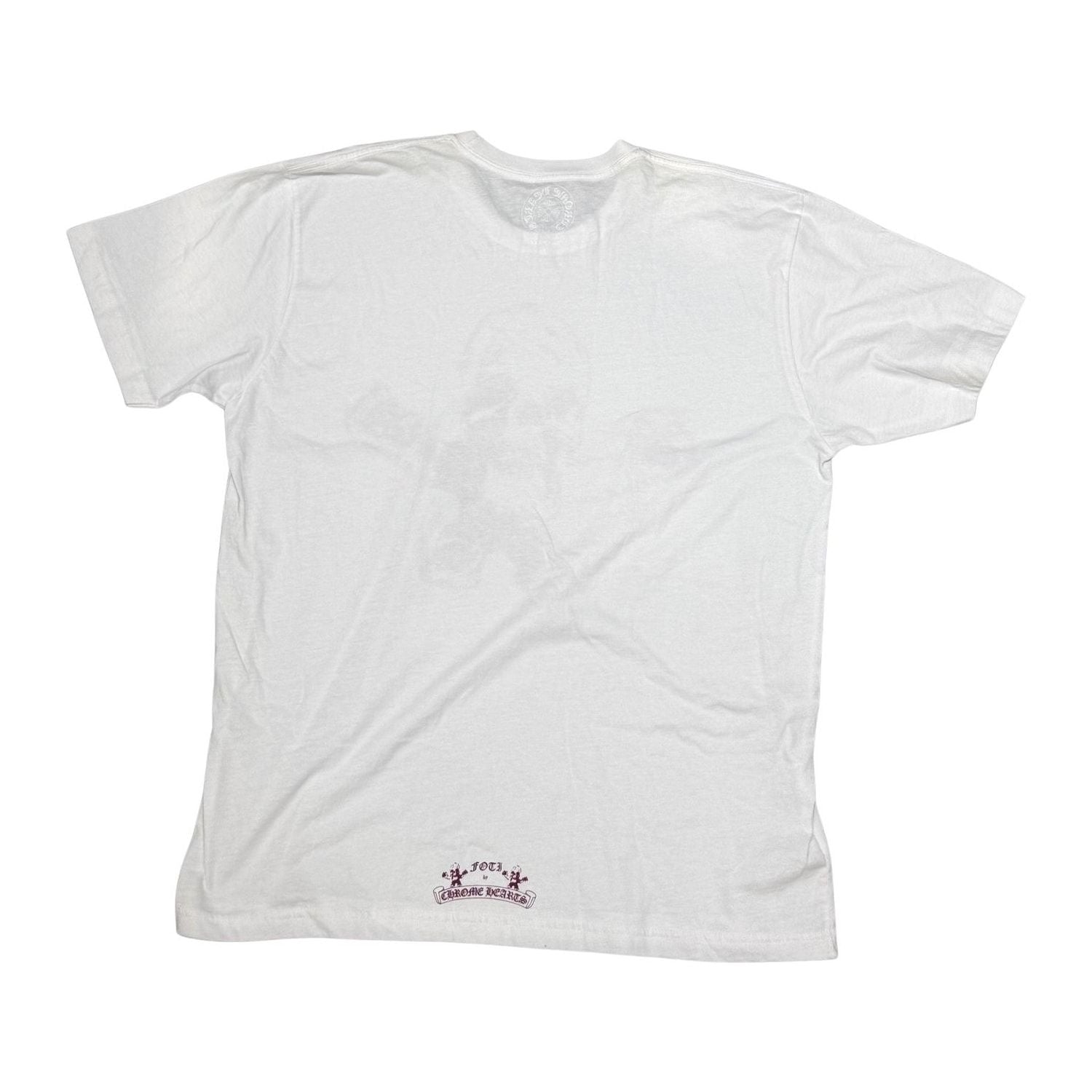 Chrome Hearts Foti Harris Teeter Logo T-Shirt White