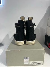 Rick Owens DRKSHDW Cargo Sneaks Black/Milk - Pre-Owned Size 10