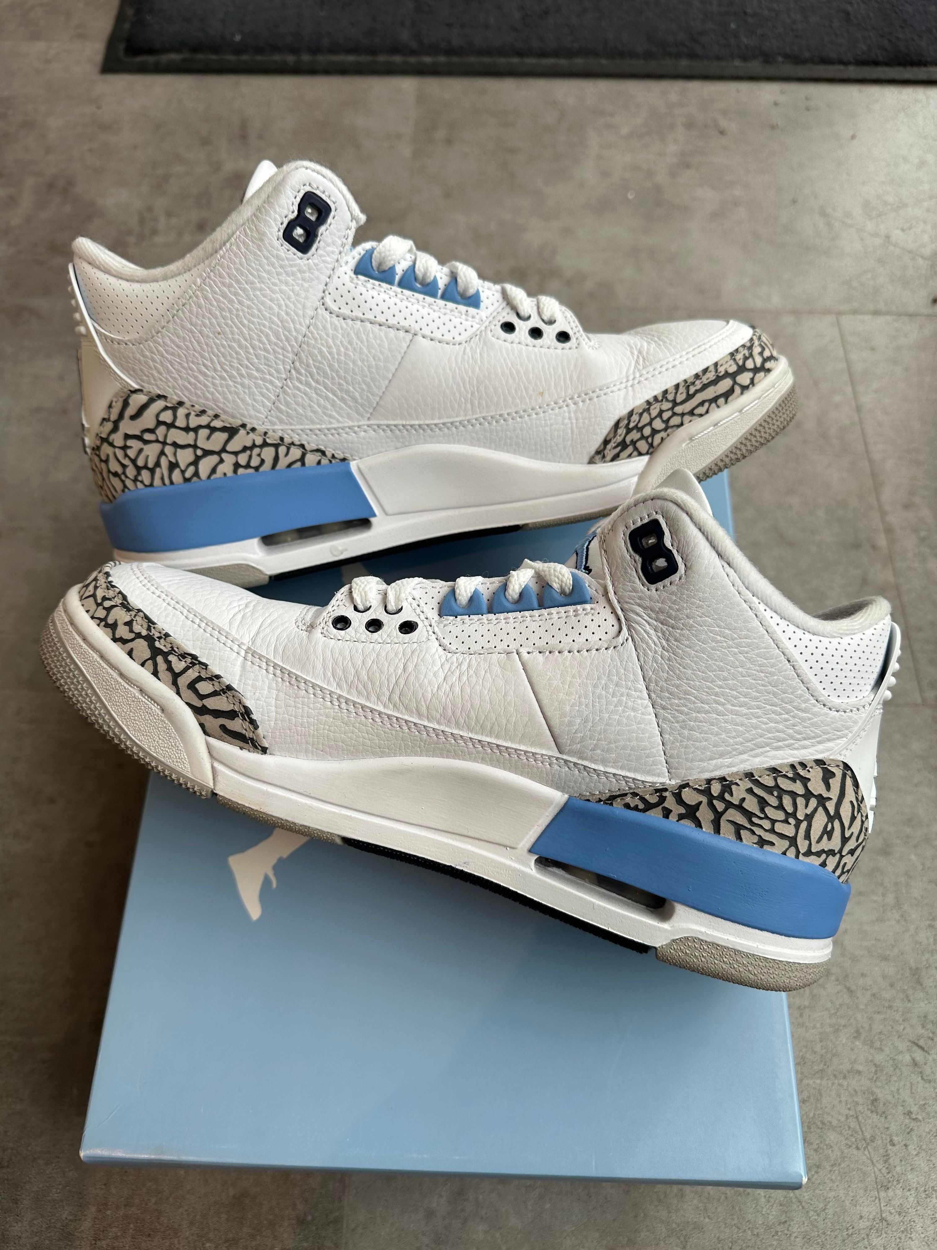 Jordan 3 Retro UNC (2020) - Pre-Owned Size 8