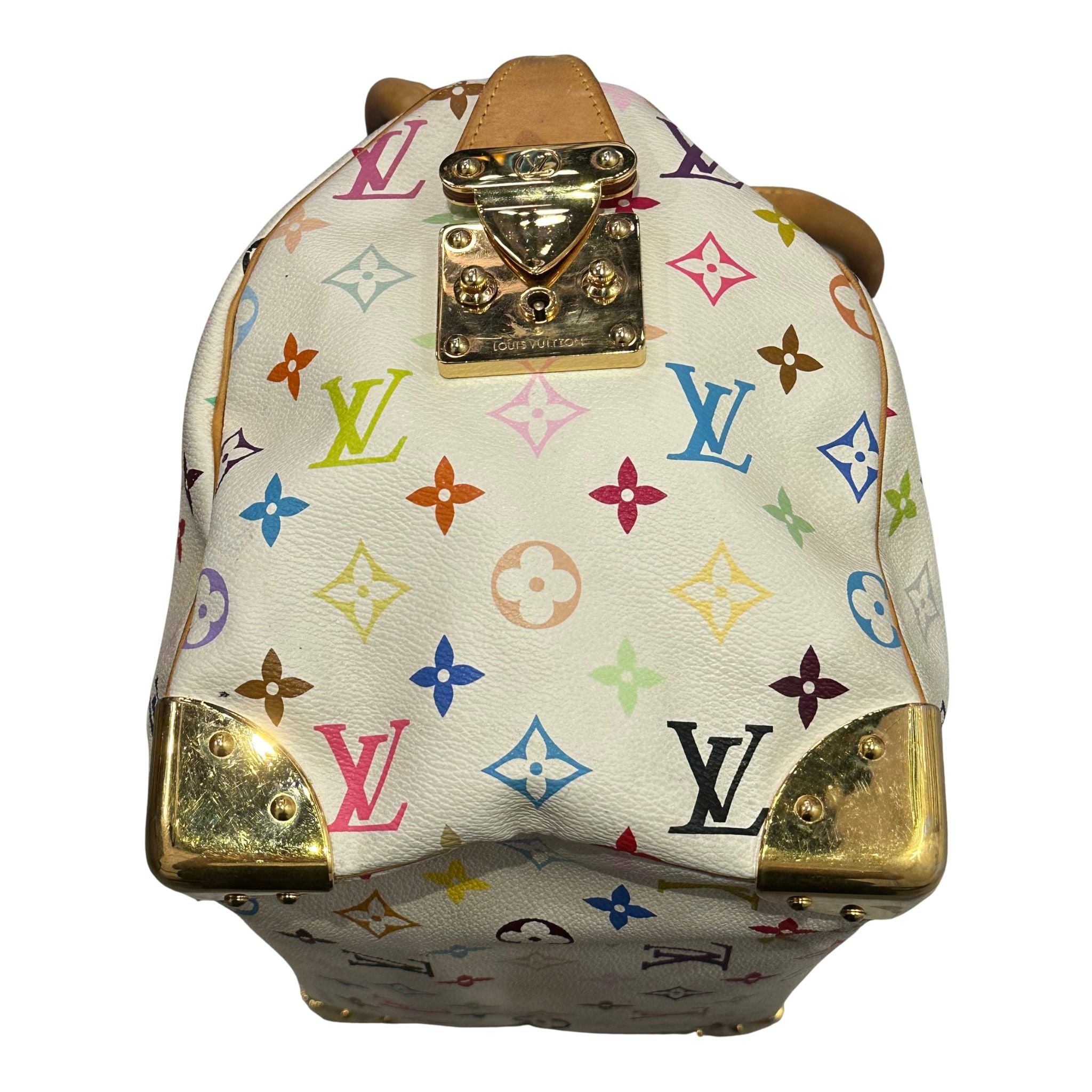 Louis Vuitton x Takashi Murakami Speedy 30 White Multicolour - Pre-Owned