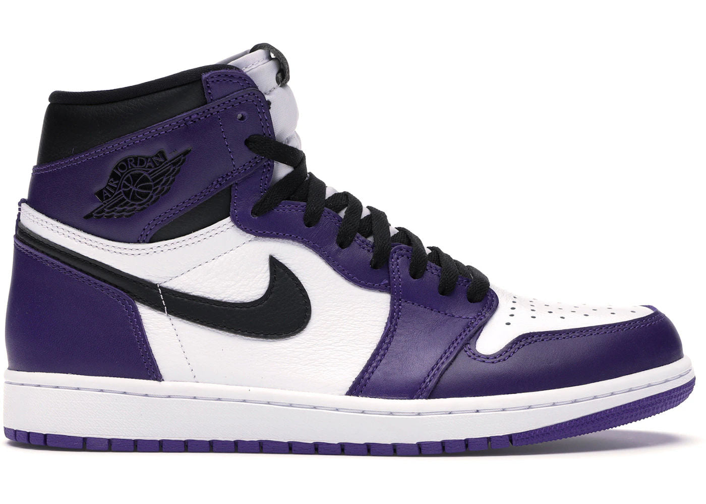 Jordan 1 Retro High Court Purple White - Pre-Owned Size 12