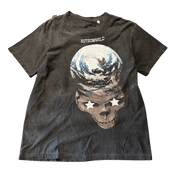 Travis Scott Astroworld Stop Tryna Be God Reversible Tee Grey (Lightly Preowned Size L) - Pre-Owned Size L