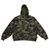 Supreme True Religion Zip Up Hooded Sweatshirt (FW25) Woodland Camo - Lightly Used Size L