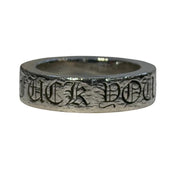 Chrome Hearts Fuck You Spacer Ring - Lightly Used Size 7