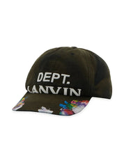 Gallery Dept X Lanvin Bleach Paint Spatter Baseball Hat