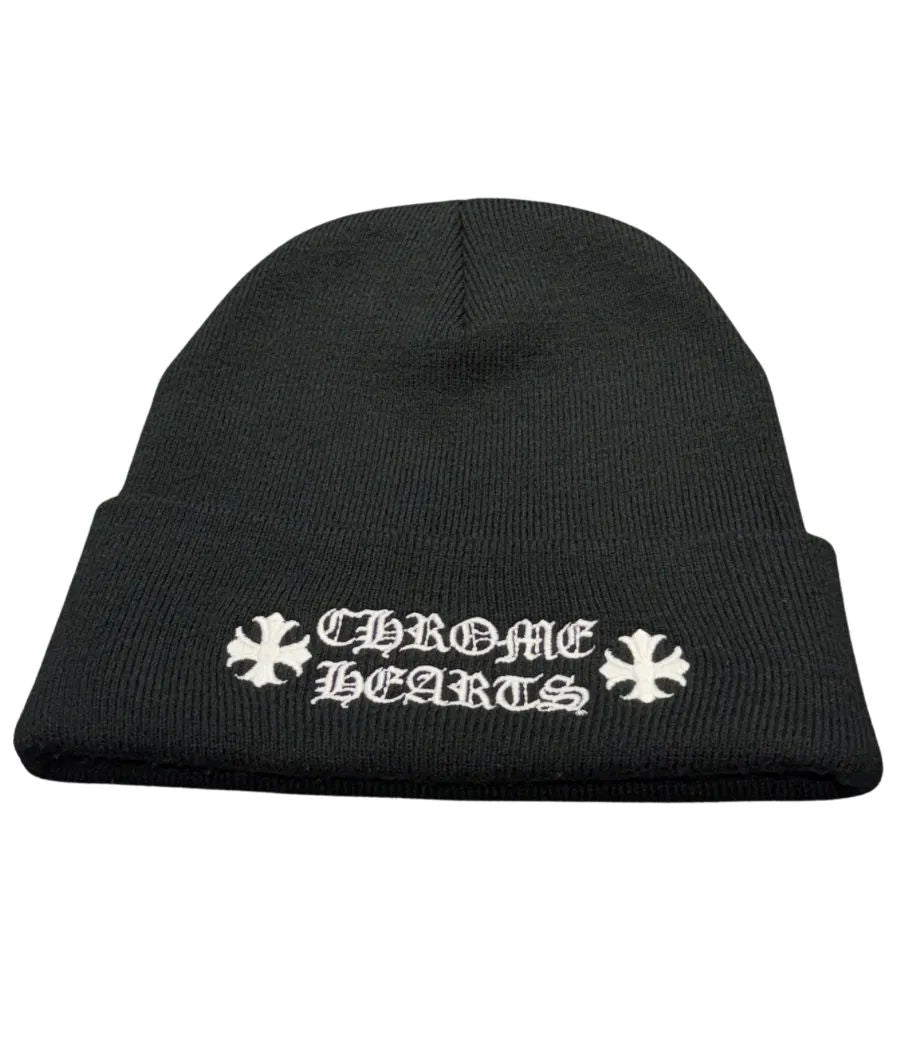 Chrome Hearts Logo Beanie Black - Lightly Used