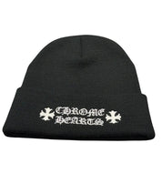 Chrome Hearts Logo Beanie Black - Lightly Used