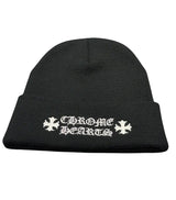 Chrome Hearts Logo Beanie Black - Lightly Used